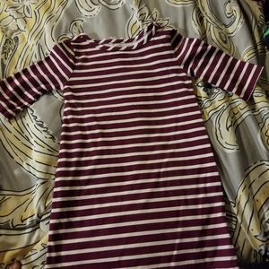 Girls striped dress
